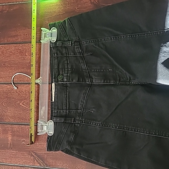 We The Free Distressed Black Wide Leg Jeans Size 29 - Picture 8 of 10